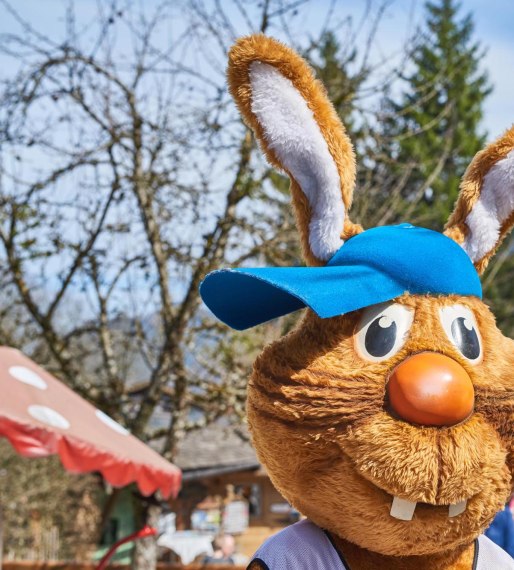 Unser Maskottchen Max freut sich auf seine Besucher