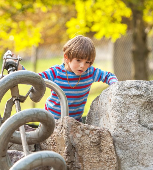 Der Wasserspielgarten verspricht Erfrischung an heißen Tagen